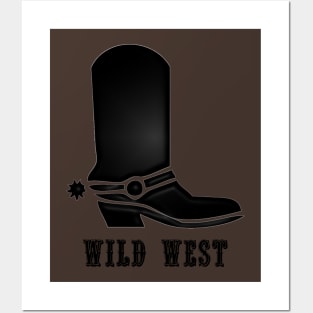 Western Era - Wild West Cowboy Boots 1 Posters and Art